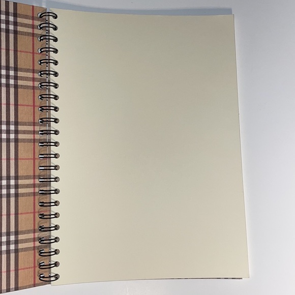 Plaid spiral notebook-unlined (With $15min puchase) - Picture 2 of 2